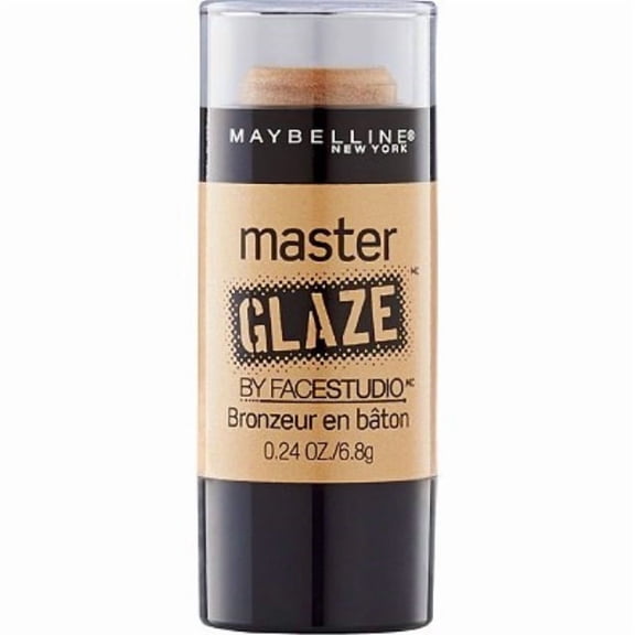 maybelline new york face studio master glaze glisten blush stick - warm nude pack of 2