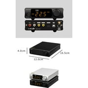TOPPING DX3 Pro+ Headphone amplifier 3.5mm,Desktop usb dac,Bluetooth 5.1,Pre Amplifier with Remote Control,Black