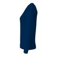 thumbnail image 3 of A4 Spike Long Sleeve Volleyball Jersey For Women in Navy | NW3015, 3 of 3