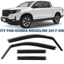 CLIM ART in-Channel Incredibly Durable Rain Guards for Honda Ridgeline 2017-2026, Original Window Deflectors, Vent Window Visors, Vent Deflector, 4 pcs. - 617499