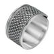 thumbnail image 1 of Anillo abierto ajustable retro tailandés de plata, 1 of 7
