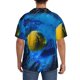 thumbnail image 3 of Fotbe Sports Tennis Ball Camisa Estampada de Manga Corta para Hombre, Casual de Verano, Estilo Playero, Sin Arrugas-Large, 3 of 5