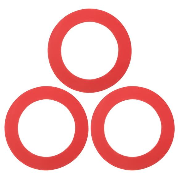 Arandelas de válvula de tanque de inodoro, juntas de sellado de tanque de agua para inodoro, accesorios de descarga, 3 uds.