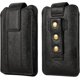thumbnail image 1 of noir-sac De Ceinture Cuir Pour Tlphone Portable Noir, Pochette En Cuir Smartphone Ceinture, Vertical Ceinture Clip Sacoche Etui Tlphone Portable S, 1 of 5