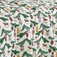 thumbnail image 6 of 3-Piece Holiday Cheer Christmas Bedspread Set– Reversible Quilt with Ornaments & Evergreen Print JB601, 6 of 8