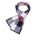 thumbnail image 1 of Bufanda de hombre de invierno cálida a cuadros gruesa de punto de negocios de cachemira bufanda gruesa bufanda de moda, 1 of 6