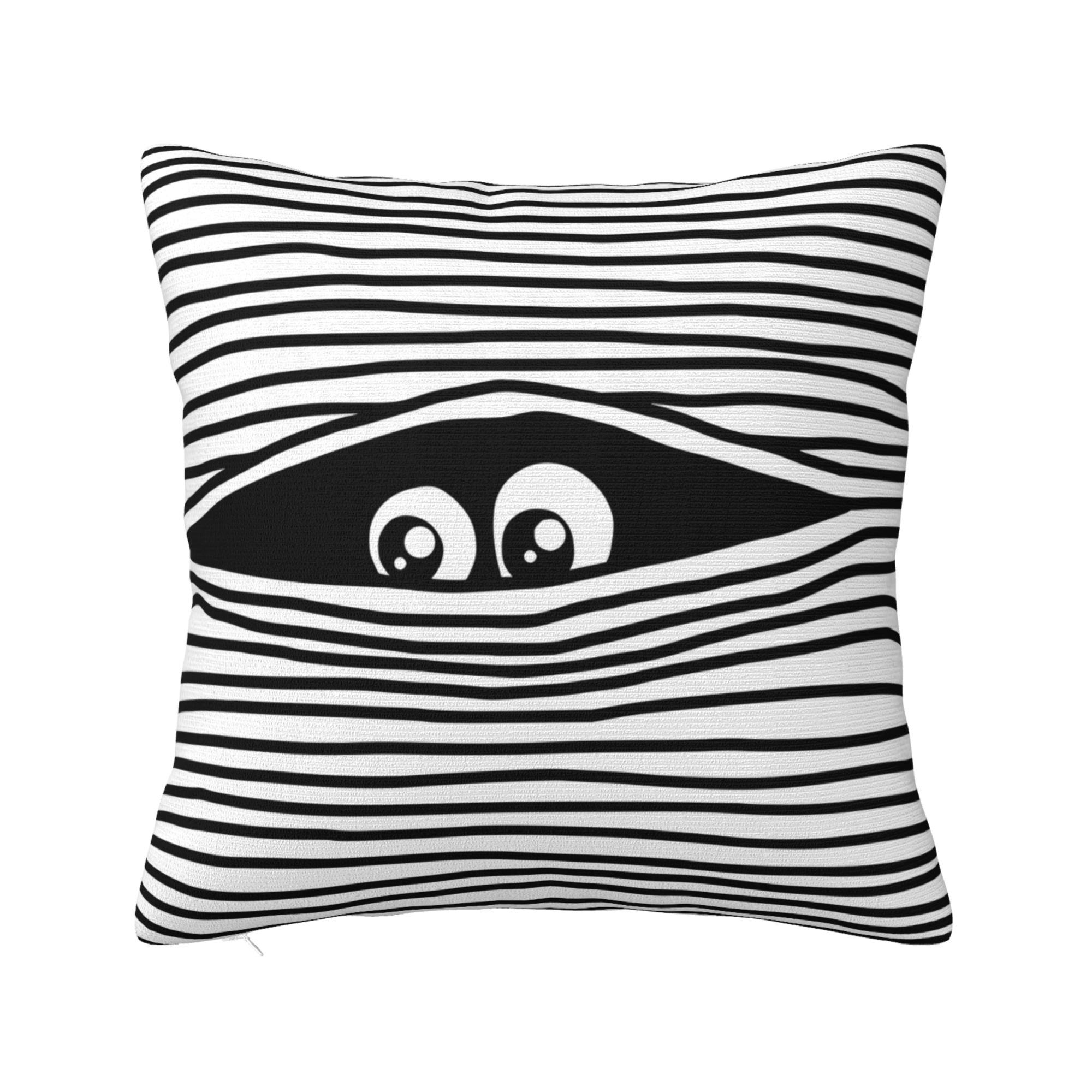 ZICANCN Funny Detective Decorative Throw Pillow Covers, Bed Couch Sofa