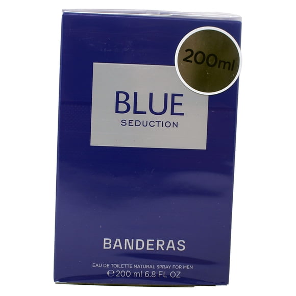 Antonio Banderas Blue Seduction Eau de Toilette 6.8 Fl Ounce