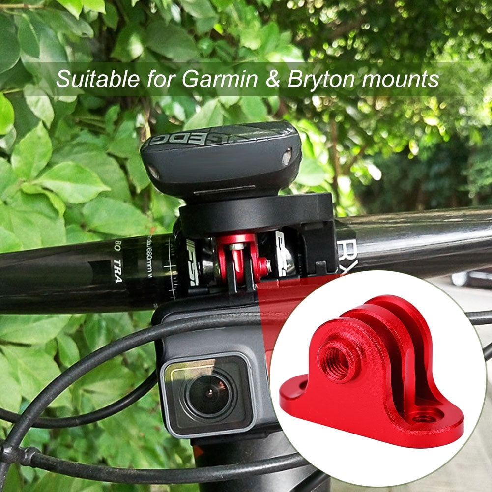 With 3 Screws Bike Computer Camera Mount, Sturdy Bike Camera Mount, For