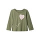 thumbnail image 1 of Remera GAP para Bebés Niñas Manga Corta con Estampado Walden Green, 1 of 2