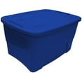 thumbnail image 1 of Caja Organizadora Plastictrends Hecha de Plastico Modelo  Atlanta con Tapa 72 Litros Azul, 1 of 4