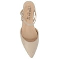 thumbnail image 5 of Journee Women's Martine SuperNatural Shades Narrow Width Buckle Pointed Toe Flats, 5 of 10