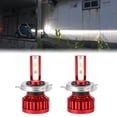thumbnail image 6 of 2Pcs H4 6000K Car LED Headlight Bulbs Headlamp 35W 9-35V, 6 of 8