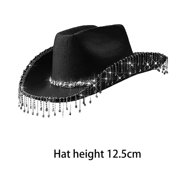 Cowboy Hat with Bandana,Rhinestone Fringe Cowboy Hat for  display picture 1
