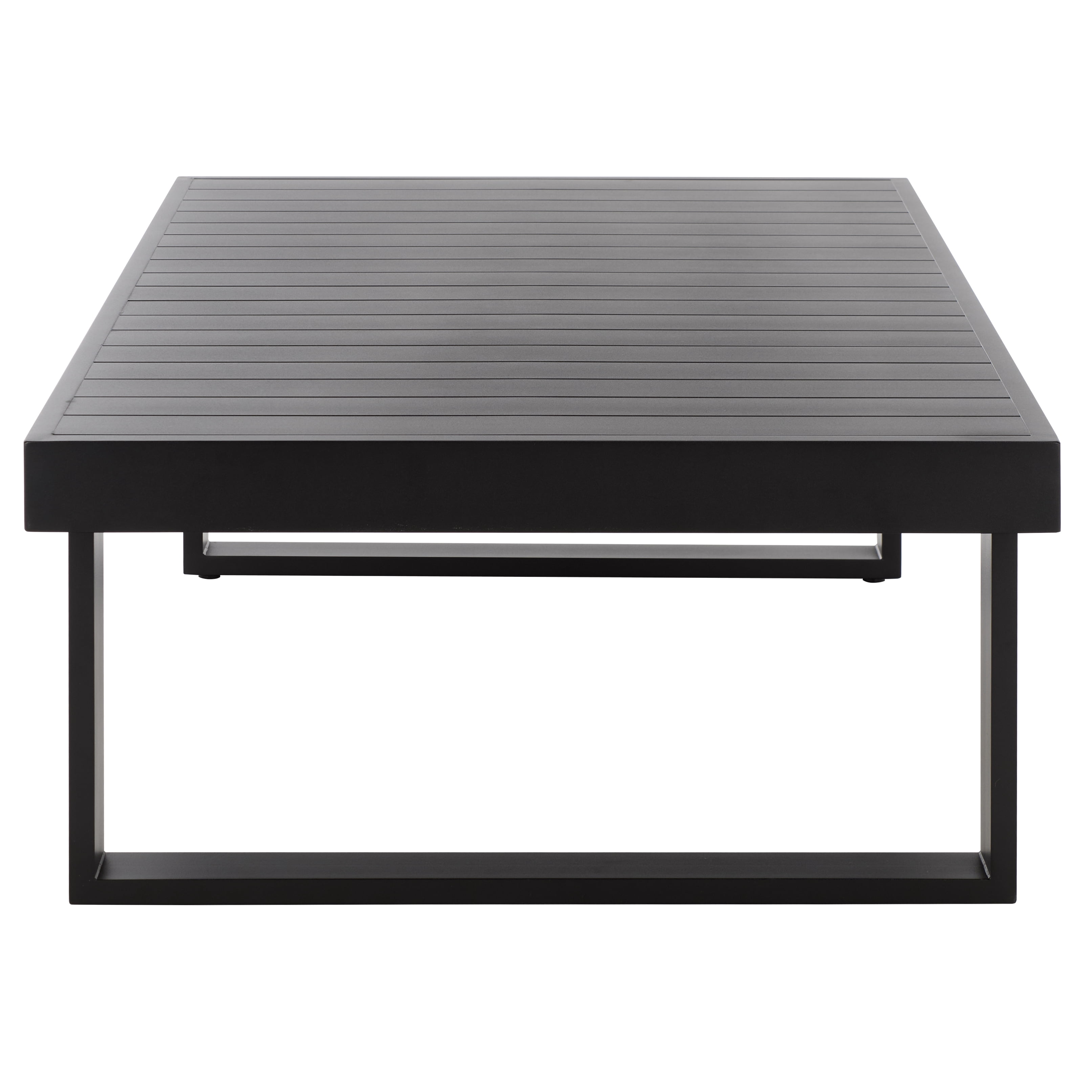 Safavieh Fash Outdoor Morden Metal Coffee Table, Black
