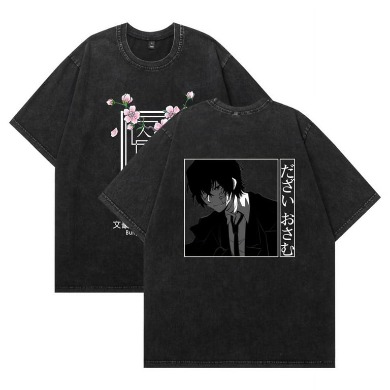 THNCLZX Anime Bungo Stray Dogs T-Shirt Dazai Osamu T-Shirt Men