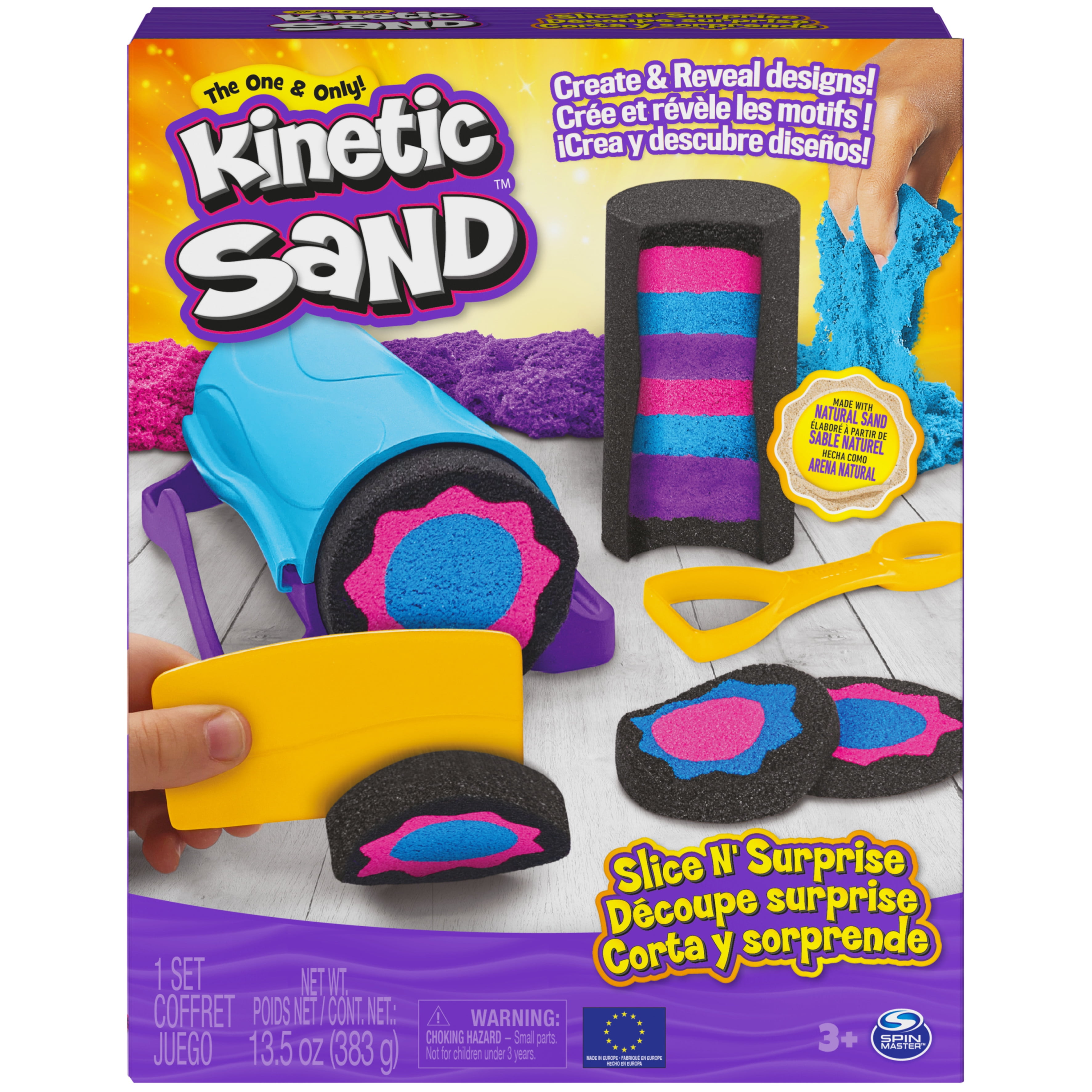 Amigo 97113 Spin Master Kinetic Sand Box Set blau 