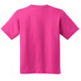 thumbnail image 2 of Gildan - Camiseta básica de manga corta Unisex con algodón grueso Niños Niñas - Verano/Calor (Paquete de 2) (Rosa Heliconia), 2 of 2