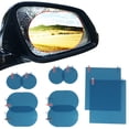 thumbnail image 2 of 2pcs 175x200-2/4/8 Pcs Car Side Rearview Mirror Waterproof Anti-Fog Film Side Window Glass Film Can Protect Your Vision Driving On Rainy Days, 2 of 7