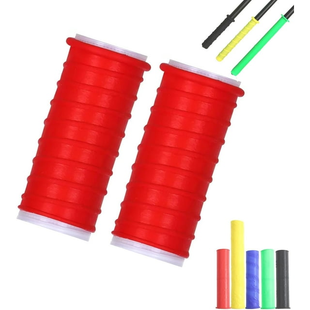 Cold Shrink Handle Wrap, 4.7/6.7/9.4in Cold Shrink Handle Cover Tube, Rubber Cold-Shrink Handle Grip, For Fishing Rods, Rackets And Hand Tools
