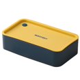 thumbnail image 1 of Lubelski 720ml Lunch Box Removable Grid Design Heat Resistant Silicone Microwave Food Container Kitchen Accessories, 1 of 8