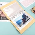 thumbnail image 4 of Minkissy 50pcs Card Sleeves Binder Sheets Transparent Waterproof for School Use General Users, 4 of 8