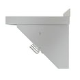 thumbnail image 5 of KoolMore 12" x 48" 18-Gauge Stainless-Steel Heavy Duty Wall Shelf with Pot Rack., 5 of 7