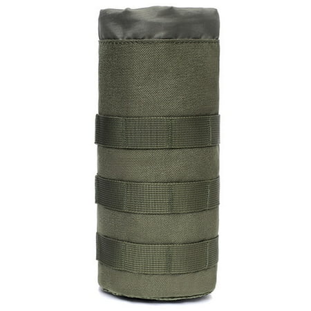 

Water Bottle Bag Pouch for Outdoor Travel Camping Hiking Fishing Water Bottle Kettle Carrier Green