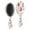 White Christmas Cookie, variant on White Christmas Cookie Pattern Hair Brush,Girls Detangling Hair Brush,Glide Through Tangles with Ease for Wet & Dry Hair,8.8"X2.8"