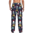 thumbnail image 3 of Daiia Gnome With Mushroom Men's Sleep Pant with Pockets and Drawstring,Pajama Pants-XX-Large, 3 of 9