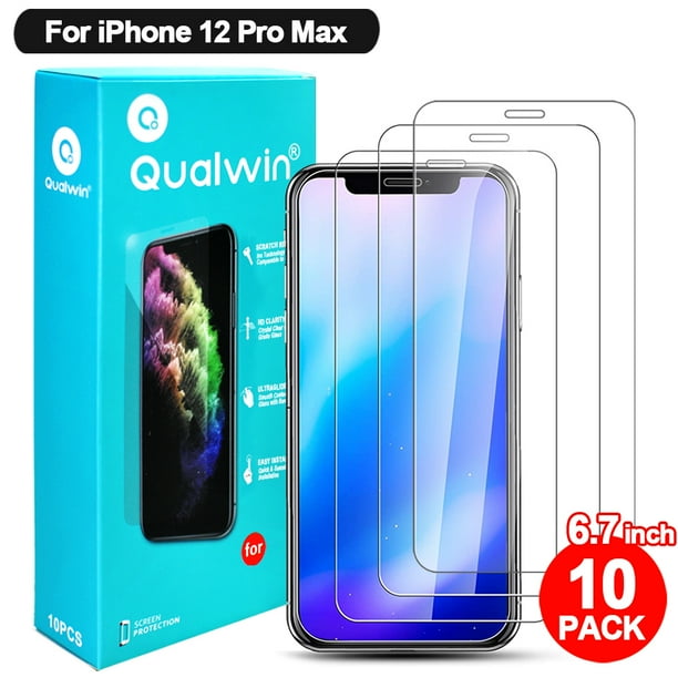 Iphone 12 Pro Max Screen Protector 10 Pack Tempered Glass Screen Protector For Iphone 12 Pro Max 6 7 Inch Walmart Com Iphone 12 Pro Max Screen Protector 10 Pack Tempered Glass Screen Protector For Iphone 12 Pro Max 6 7 Inch Walmart Com
