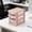 Pink 3 Layers S, variant on Desk Organizer with Drawers, 4 Drawers Storage Organizer, Desktop Storage Drawers for Office/Work Supplies, Plastic Stationary Makeup Organizer, Desk Storage Box for Office, Home