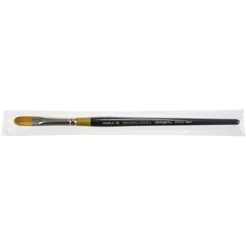 Original Gold Paint BrushFilbert, Size 10