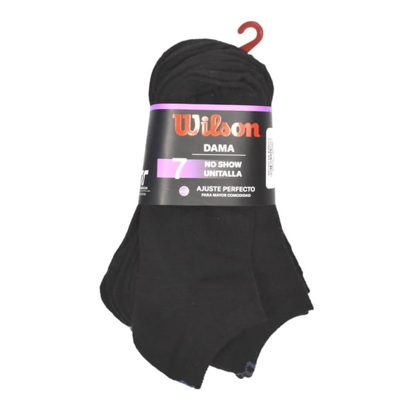 Tin Wilson para Mujer, No Show Negro Talla Única 14 Piezas