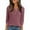 Pink, variant on Ultra Soft Textured Sweatshirt for Womens Oversized Casual Long Sleeve Blouse Loose Fit Fall Pullover Tops Spring Outfits 2025 Pullover Fall Winter Clothes