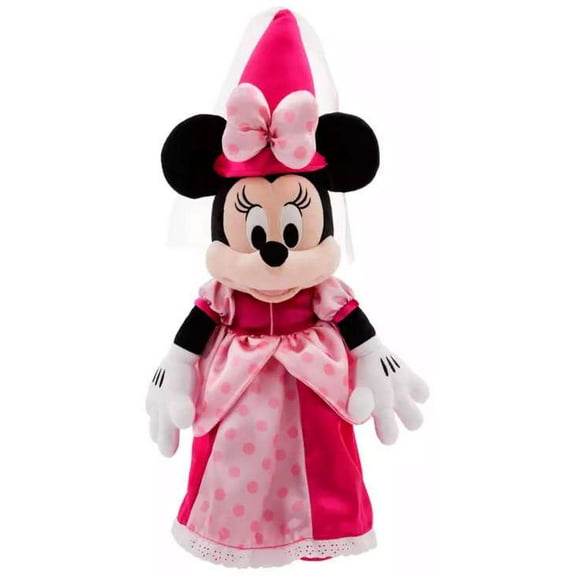 Disney Parks Princess Minnie Plush Medium 23 1/2inc New with Tag