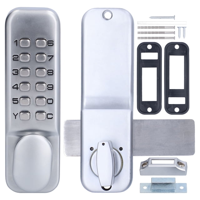 Coded Lock,Mechanical Combination Lock Anti Entry Door Lock Security Door Lock Achieve More