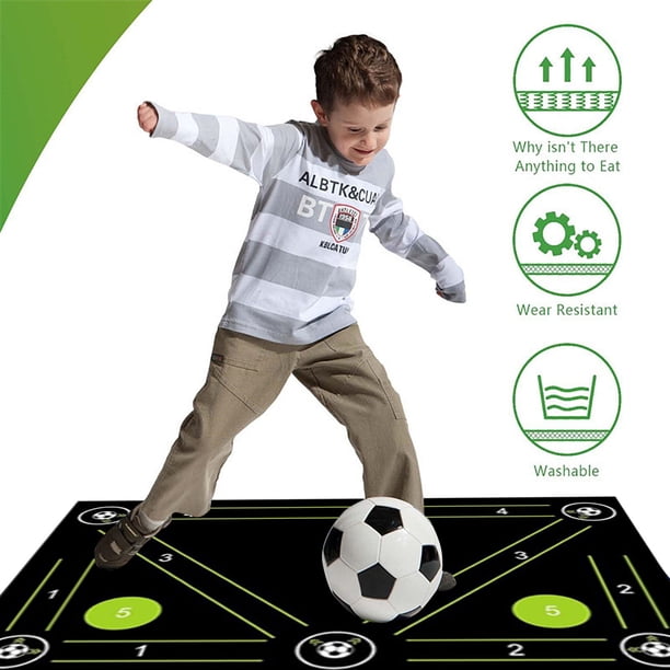 Tapis D'entraînement Basket En Diatomée 80x120 Cm – Antidérapant, Léger, Pour Améliorer Vitesse, Force Et Coordination