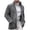 Gray, variant on Men's Button Front Knit Jacket Long Sleeve Casual Outerwear Sweater Cardigan