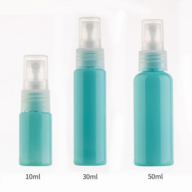 WANGQI Multi Color Plastic Bottle Spray Perfume Atomizer Refill Bottle Travel Spray Bottle PET