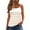 Brown, variant on ZQUUVOU Tank Top For Women Spaghetti Stripe Printed Round Neck Sleeveless Camisole Summer Tank (Navy,M)