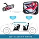 thumbnail image 4 of Baby Car Mirror Most Stable Backseat Mirror with Premium Matte Finish-Super Clear PMMA Material Mirror-Safe, Secure and Shatterproof,Black, 4 of 5