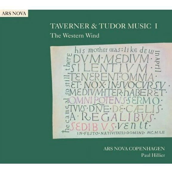 Paul Hillier - Taverner & Tudor Music 1 - Music & Performance - CD