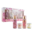 thumbnail image 3 of Aeropostale Floral Candle & Body Mist 4 Piece Gift Set for Women, 3 of 3