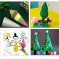 thumbnail image 3 of 10pcs 7cm Cone Shaped Modelling Polystyrene Ornaments DIY Crafts, 3 of 9