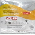 thumbnail image 2 of Con-Tact Medium-Weight Super Clear Vinyl Covering 54 in x 9 ft for Multi-Purpose Surface Protection, 2 of 9