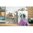 thumbnail image 2 of Ahgly Company Machine Washable Indoor Rectangle Transitional Heliotrope Purple Area Rugs, 3' x 5', 2 of 7