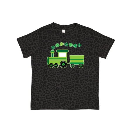 

Inktastic St Patricks Irish Shamrock Train Gift Toddler Boy or Toddler Girl T-Shirt