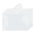 thumbnail image 2 of 5Pcs Storage Pouch Transparent Visible Plastic Bedroom Cabinet Hanging Hook Bag Stationery Organizer Daily Use, 2 of 8