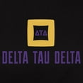 thumbnail image 3 of CafePress - Delta Tau Delta Full Color Stacked Signature T Shirt - Women's Traditional Fit Dark T-Shirt, 3 of 4